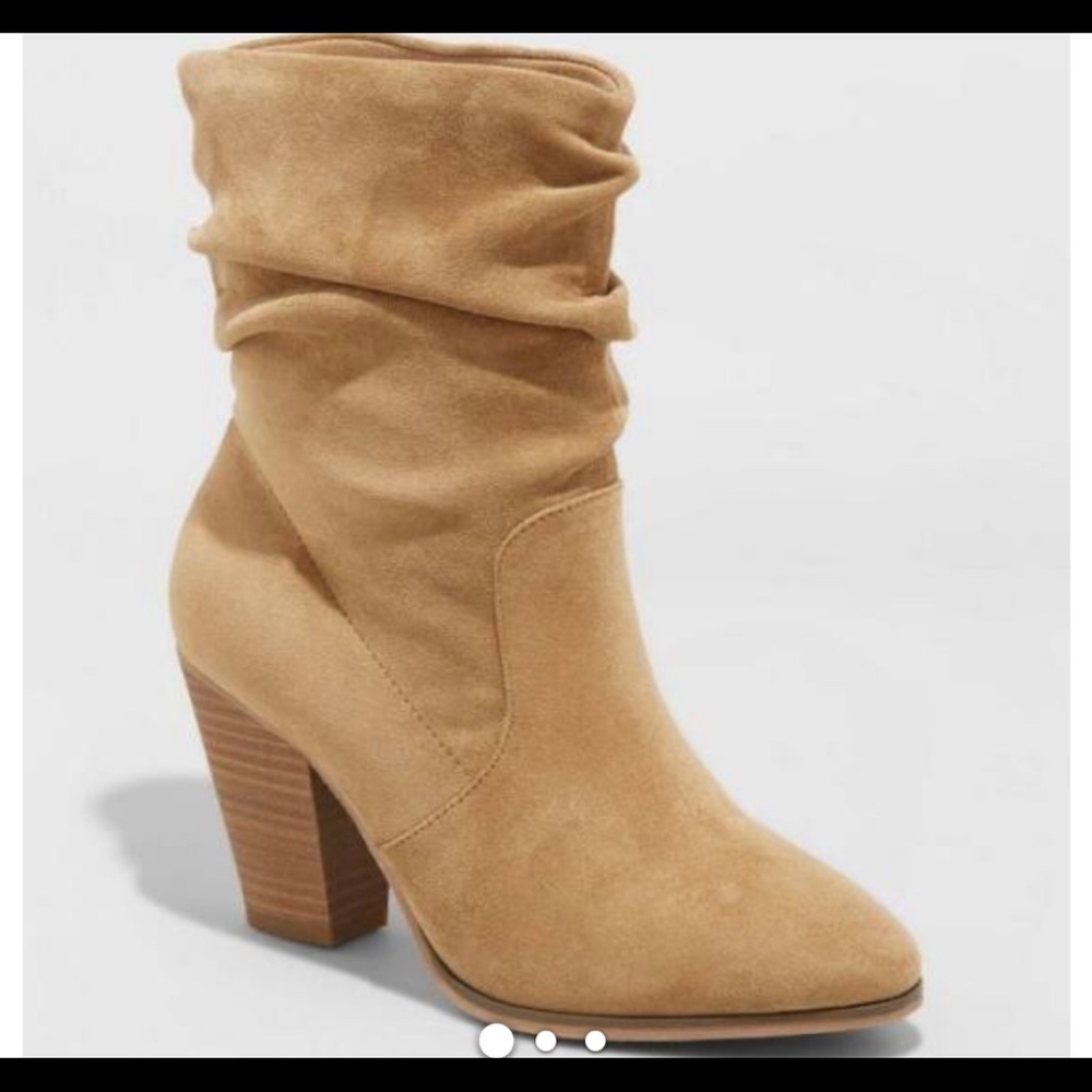 Universal Thread Suede Bootie - Picture 2 of 5
